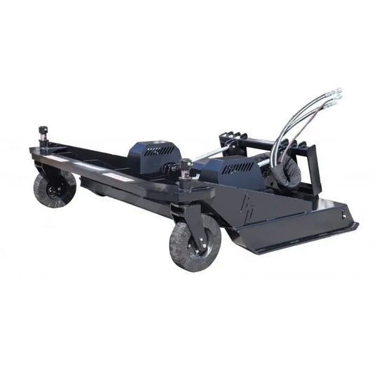 Blue Diamond's 84″ Dual Motor Brush Cutter, a powerful and efficient attachment designed for rugged vegetation clearing.