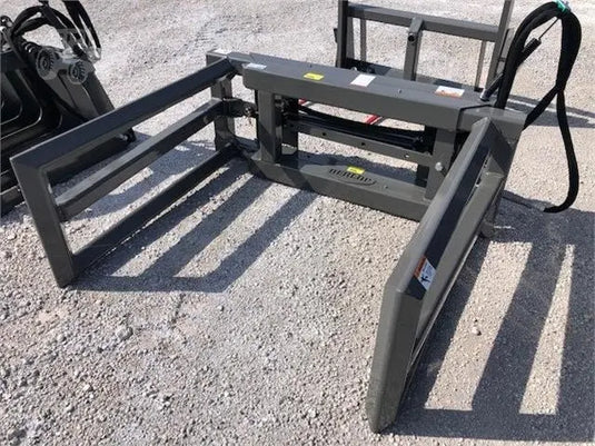Experience seamless bale management with Berlon Industries' Bale Handler, designed for use with both Skid Steers and Tractors.