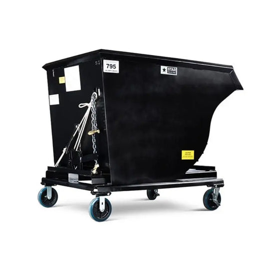 Star Industries' Heavy Duty Self-Dump Hoppers: Rugged efficiency for seamless material handling.