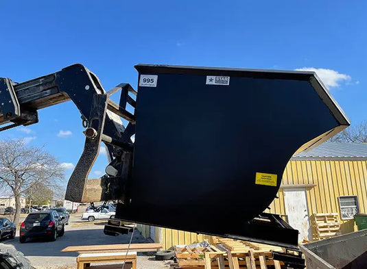 Efficient material containment and disposal with Star Industries' Heavy Duty Self-Dump Hoppers.