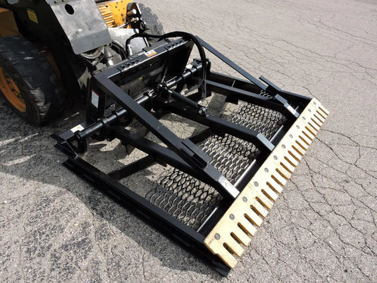 Image of the Berlon Industries Land Plane for Skid Steer and Tractor, highlighting its durable construction and effectiveness in achieving smooth and even surfaces.