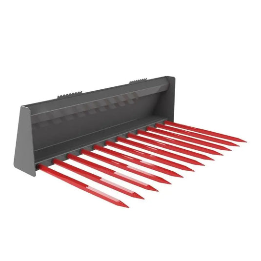 Berlon Industries' Master Tool Manure Fork: The ultimate solution for efficient handling with Skid Steer and Tractor versatility.
