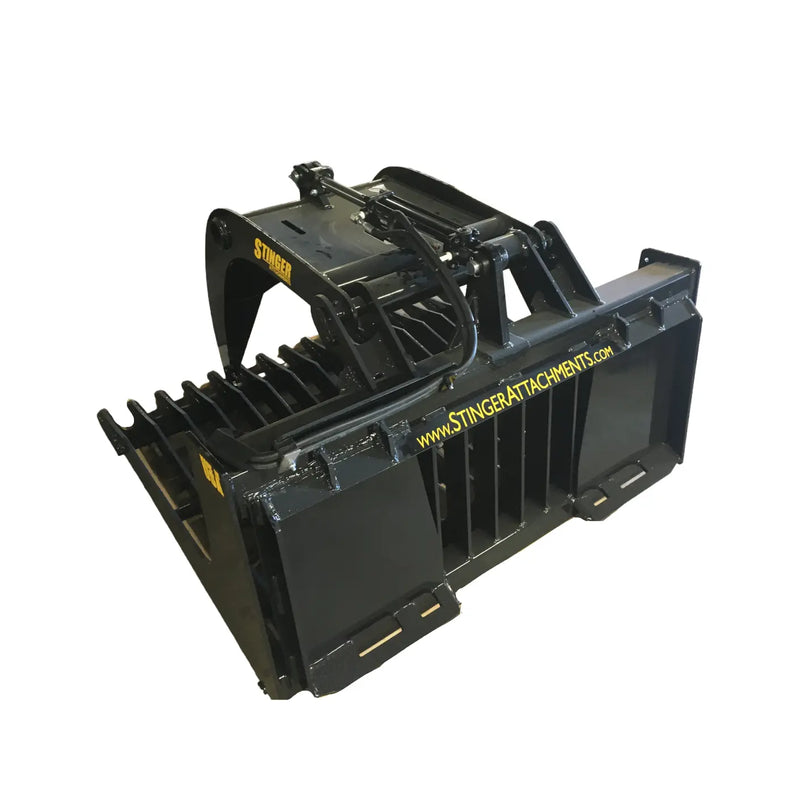 Load image into Gallery viewer, Top-Quality 48-inch ROG by HeavyEquipTech - Efficient Rock Grapple Bucket for Skid Steers
