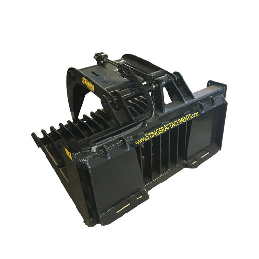 Top-Quality 48-inch ROG by HeavyEquipTech - Efficient Rock Grapple Bucket for Skid Steers